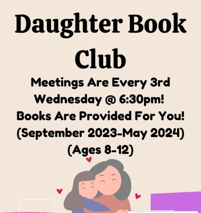 Upcoming Mother Daughter Book Club